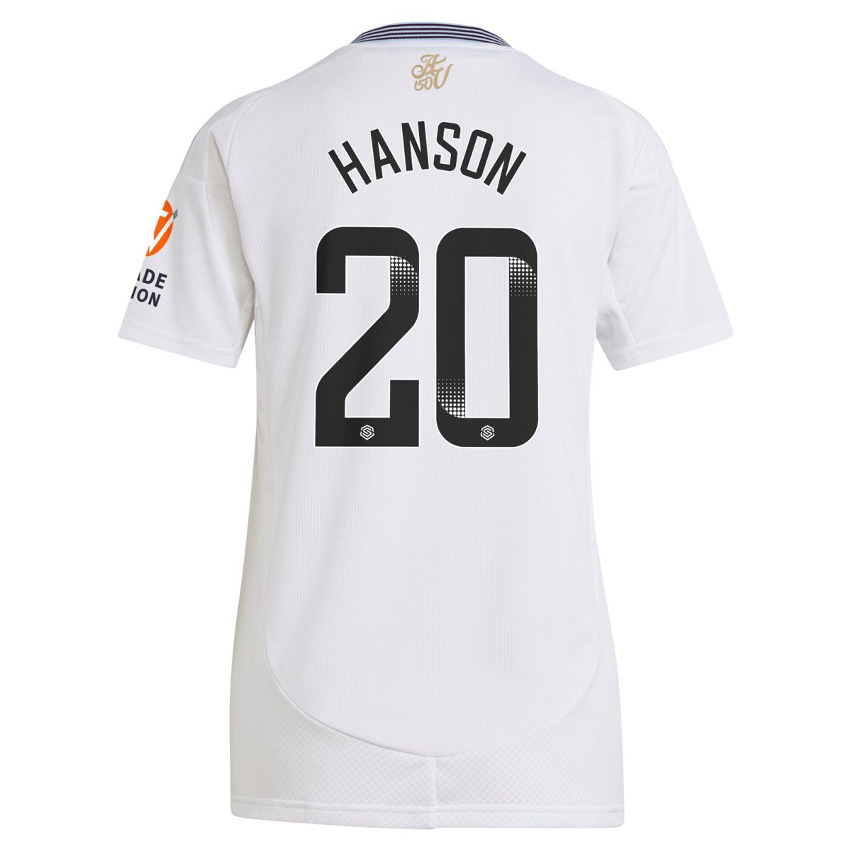 Aston Villa Shirts - aston villa wsl adidas away shirt 2024-25 – womens with hanson 20 printing Collection of Official Fan Gear
