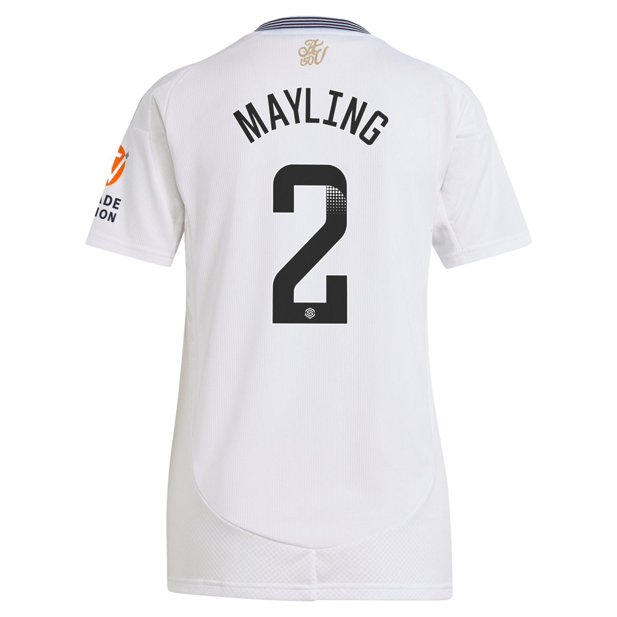 Aston Villa Shirts - aston villa wsl adidas away shirt 2024-25 – womens with mayling 2 printing Collection of Official Fan Gear