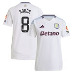 Aston Villa Shirts - aston villa wsl adidas away shirt 2024-25 – womens with nobbs 8 printing Collection of Official Fan Gear