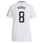 Aston Villa Shirts - aston villa wsl adidas away shirt 2024-25 – womens with nobbs 8 printing Collection of Official Fan Gear