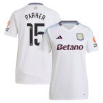 Aston Villa Shirts - aston villa wsl adidas away shirt 2024-25 – womens with parker 15 printing Collection of Official Fan Gear