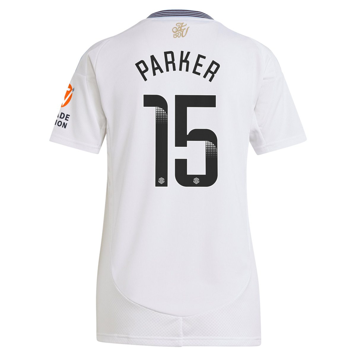Aston Villa Shirts - aston villa wsl adidas away shirt 2024-25 – womens with parker 15 printing Collection of Official Fan Gear