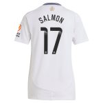 Aston Villa Shirts - aston villa wsl adidas away shirt 2024-25 – womens with salmon 17 printing Collection of Official Fan Gear
