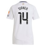 Aston Villa Shirts - aston villa wsl adidas away shirt 2024-25 – womens with turner 14 printing Collection of Official Fan Gear