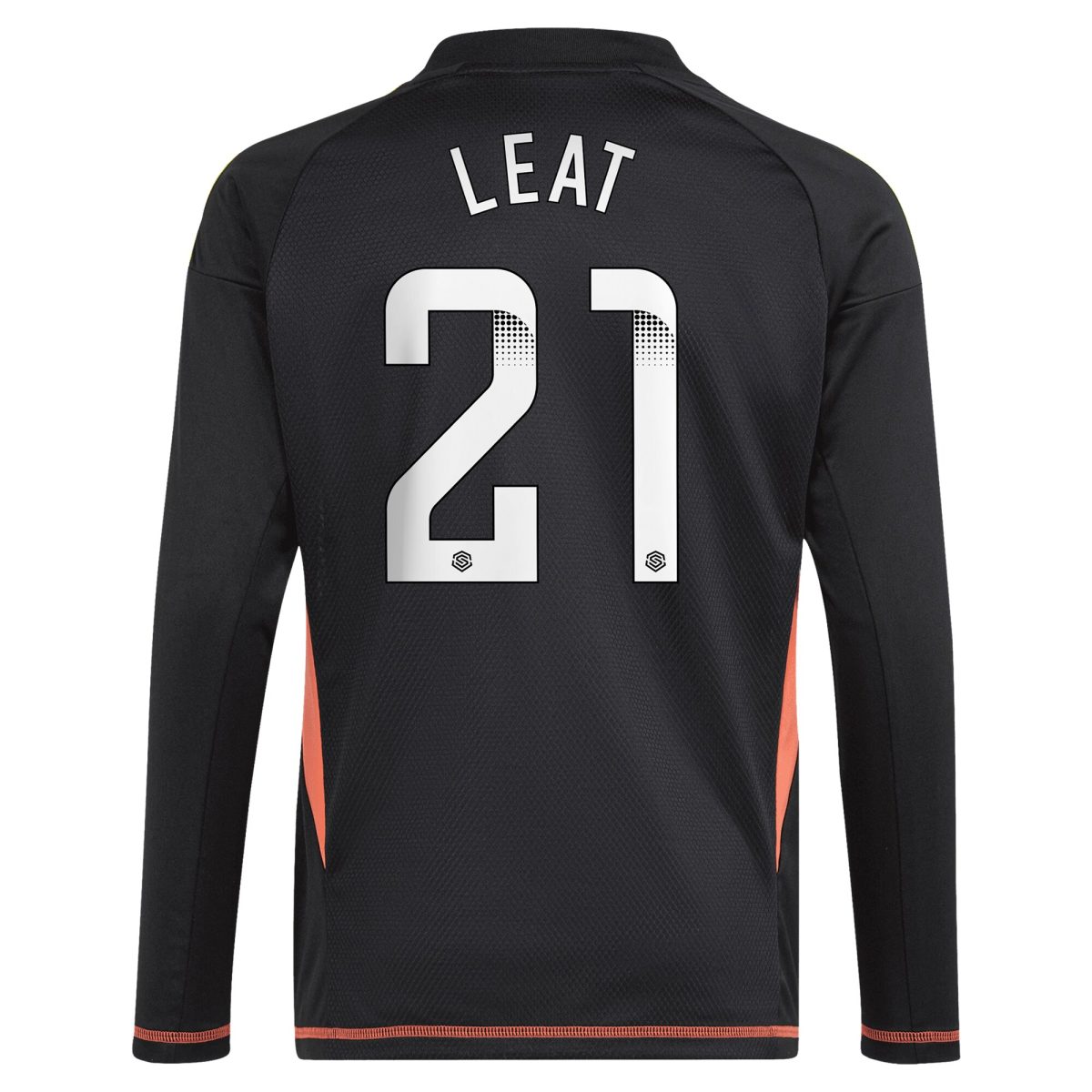 Aston Villa Shirts - aston villa wsl adidas goalkeeper shirt 2024-25 – long sleeve – kids with leat 21 printing Collection of Official Fan Gear