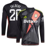 Aston Villa Shirts - aston villa wsl adidas goalkeeper shirt 2024-25 – long sleeve with talbert 26 printing Collection of Official Fan Gear