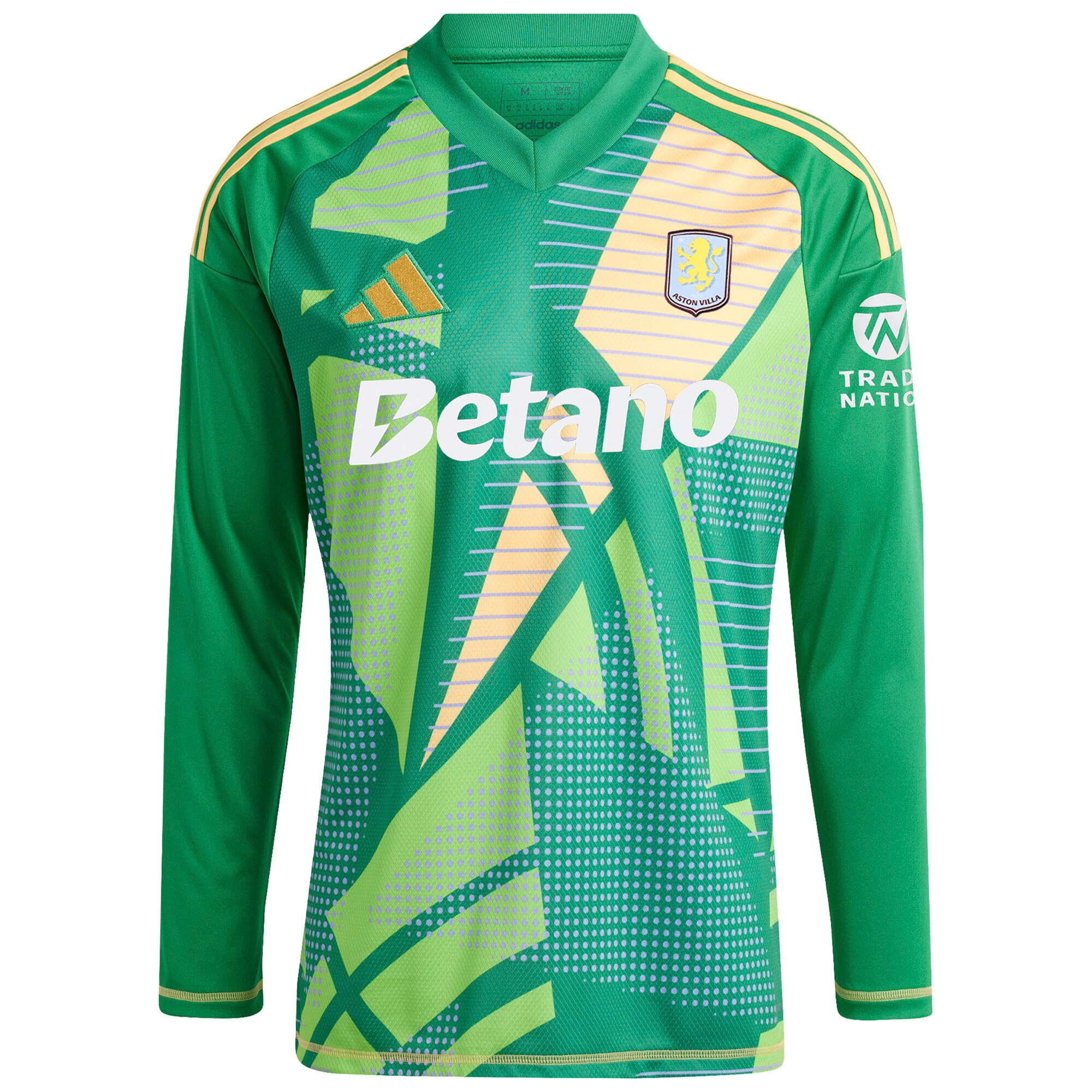 Aston Villa Shirts - aston villa wsl adidas goalkeeper shirt 2024-25 – long sleeve with talbert 26 printing 202849399 Collection of Official Fan Gear
