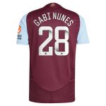 Aston Villa Shirts - aston villa wsl adidas home authentic shirt 2024-25 with gabi nunes 28 printing Collection of Official Fan Gear