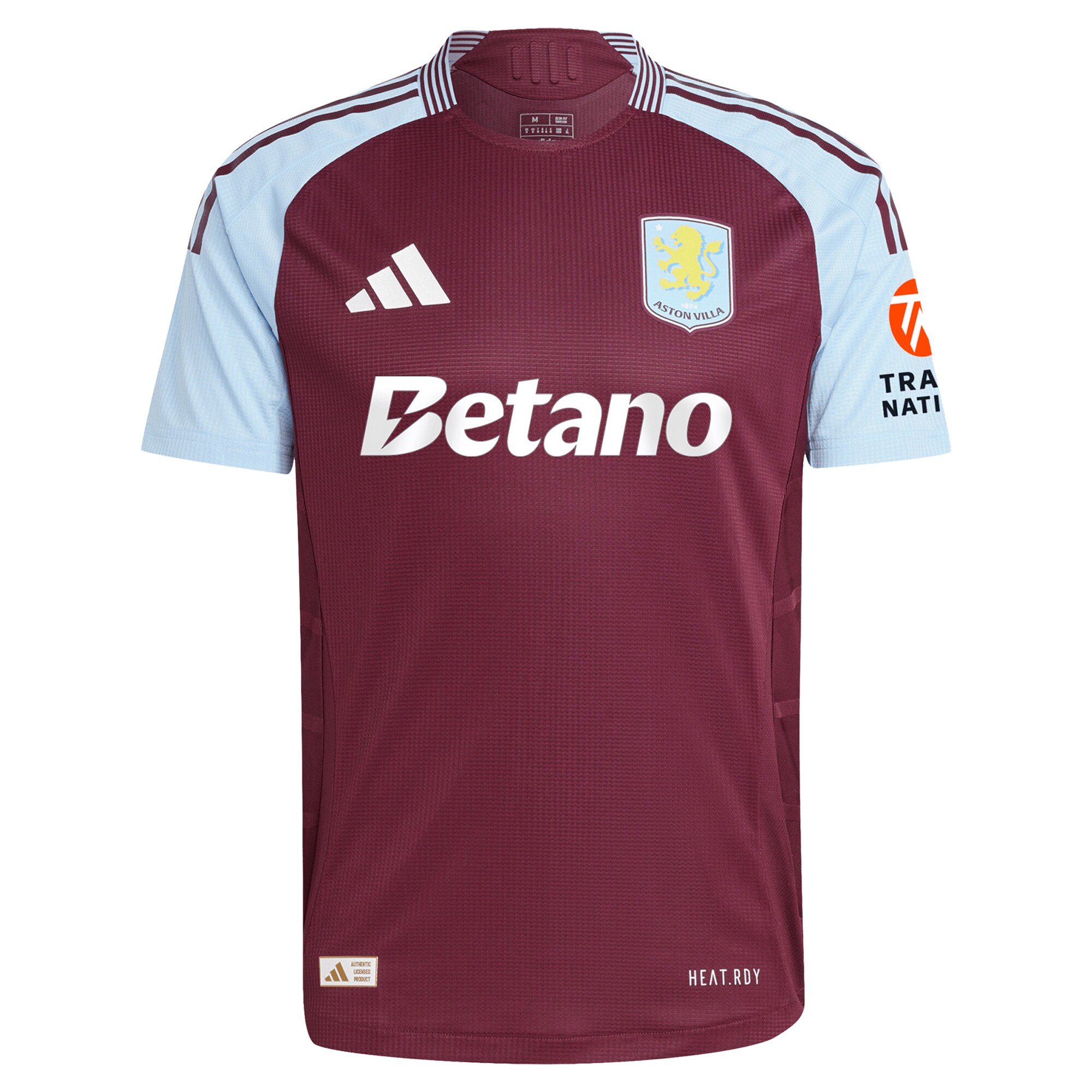 Aston Villa Shirts - aston villa wsl adidas home authentic shirt 2024-25 with maritz 26 printing Collection of Official Fan Gear