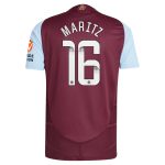 Aston Villa Shirts - aston villa wsl adidas home authentic shirt 2024-25 with maritz 26 printing Collection of Official Fan Gear