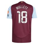 Aston Villa Shirts - aston villa wsl adidas home authentic shirt 2024-25 with mullett 18 printing Collection of Official Fan Gear