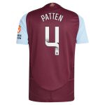 Aston Villa Shirts - aston villa wsl adidas home authentic shirt 2024-25 with patten 4 printing Collection of Official Fan Gear