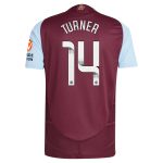 Aston Villa Shirts - aston villa wsl adidas home authentic shirt 2024-25 with turner 14 printing Collection of Official Fan Gear