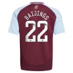 Aston Villa Shirts - aston villa wsl adidas home shirt 2024-25 – kids with baijings 22 printing Collection of Official Fan Gear