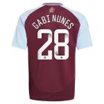 Aston Villa Shirts - aston villa wsl adidas home shirt 2024-25 – kids with gabi nunes 28 printing Collection of Official Fan Gear