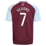 Aston Villa Shirts - aston villa wsl adidas home shirt 2024-25 – kids with kearns 7 printing Collection of Official Fan Gear