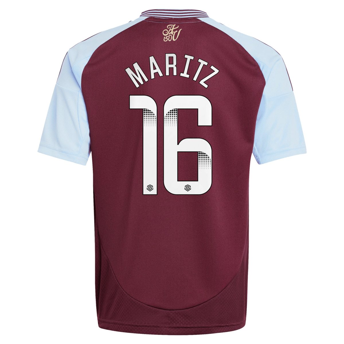 Aston Villa Shirts - aston villa wsl adidas home shirt 2024-25 – kids with maritz 26 printing Collection of Official Fan Gear