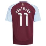 Aston Villa Shirts - aston villa wsl adidas home shirt 2024-25 – kids with robinson 11 printing Collection of Official Fan Gear