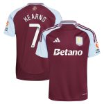 Aston Villa Shirts - aston villa wsl adidas home shirt 2024-25 with kearns 7 printing Collection of Official Fan Gear