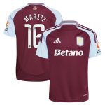 Aston Villa Shirts - aston villa wsl adidas home shirt 2024-25 with maritz 26 printing Collection of Official Fan Gear
