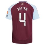 Aston Villa Shirts - aston villa wsl adidas home shirt 2024-25 with patten 4 printing Collection of Official Fan Gear
