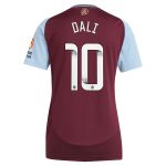 Aston Villa Shirts - aston villa wsl adidas home shirt 2024-25 – womens with dali 10 printing Collection of Official Fan Gear
