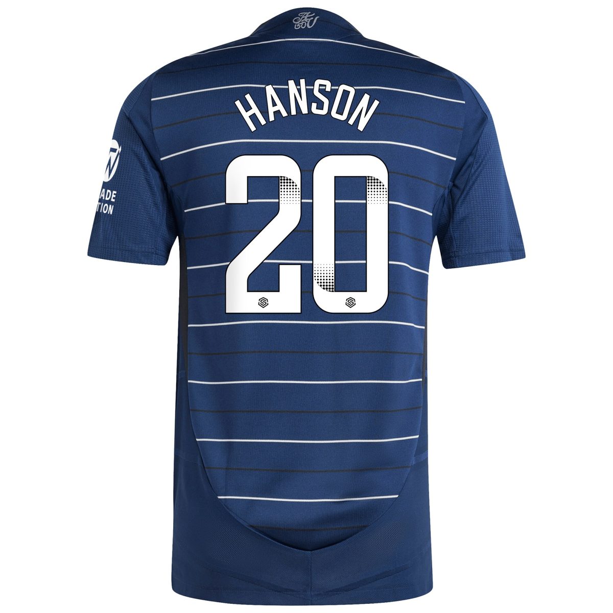 Aston Villa Shirts - aston villa wsl adidas third authentic shirt 2024-25 with hanson 20 printing Collection of Official Fan Gear