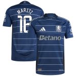 Aston Villa Shirts - aston villa wsl adidas third authentic shirt 2024-25 with maritz 16 printing Collection of Official Fan Gear