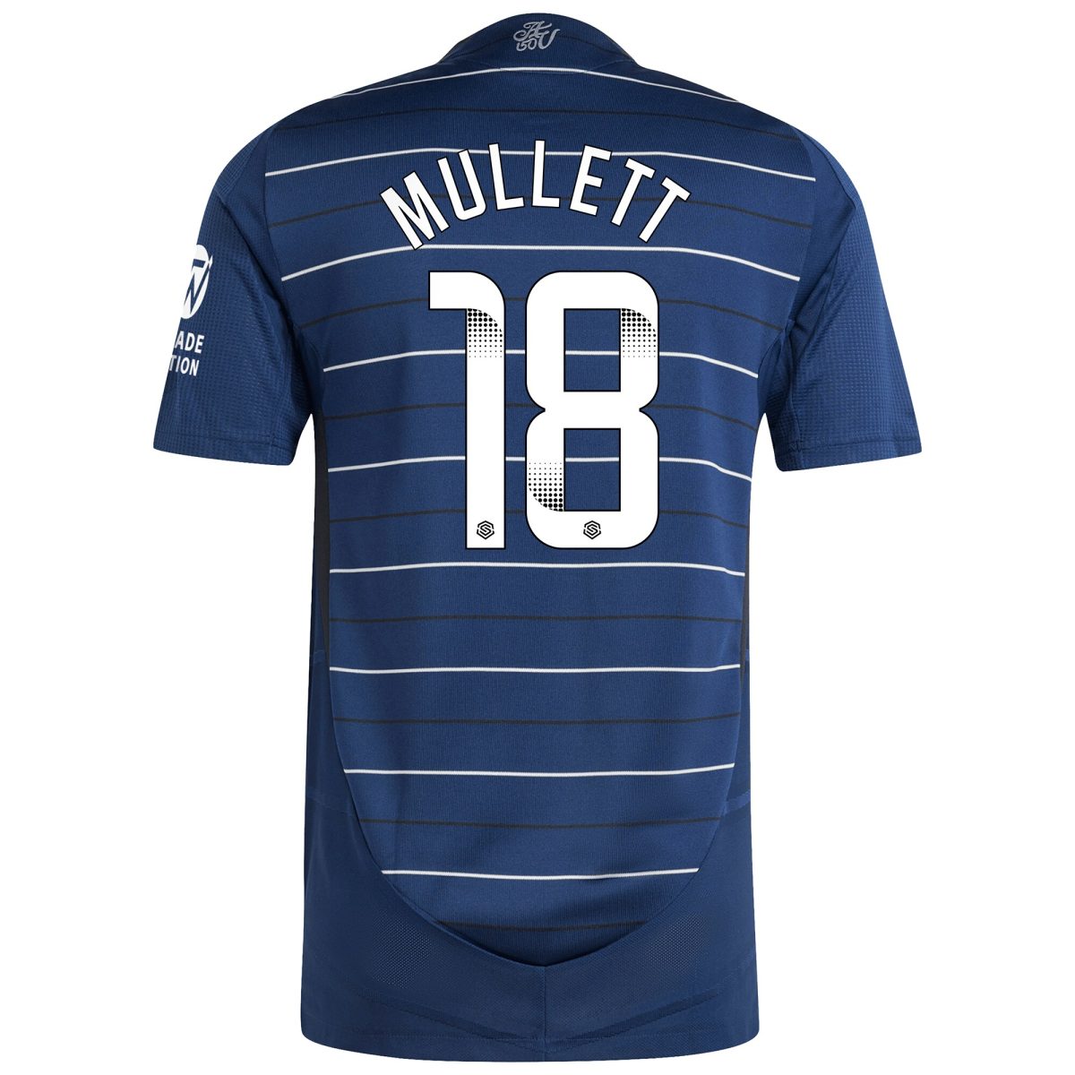 Aston Villa Shirts - aston villa wsl adidas third authentic shirt 2024-25 with mullett 18 printing Collection of Official Fan Gear
