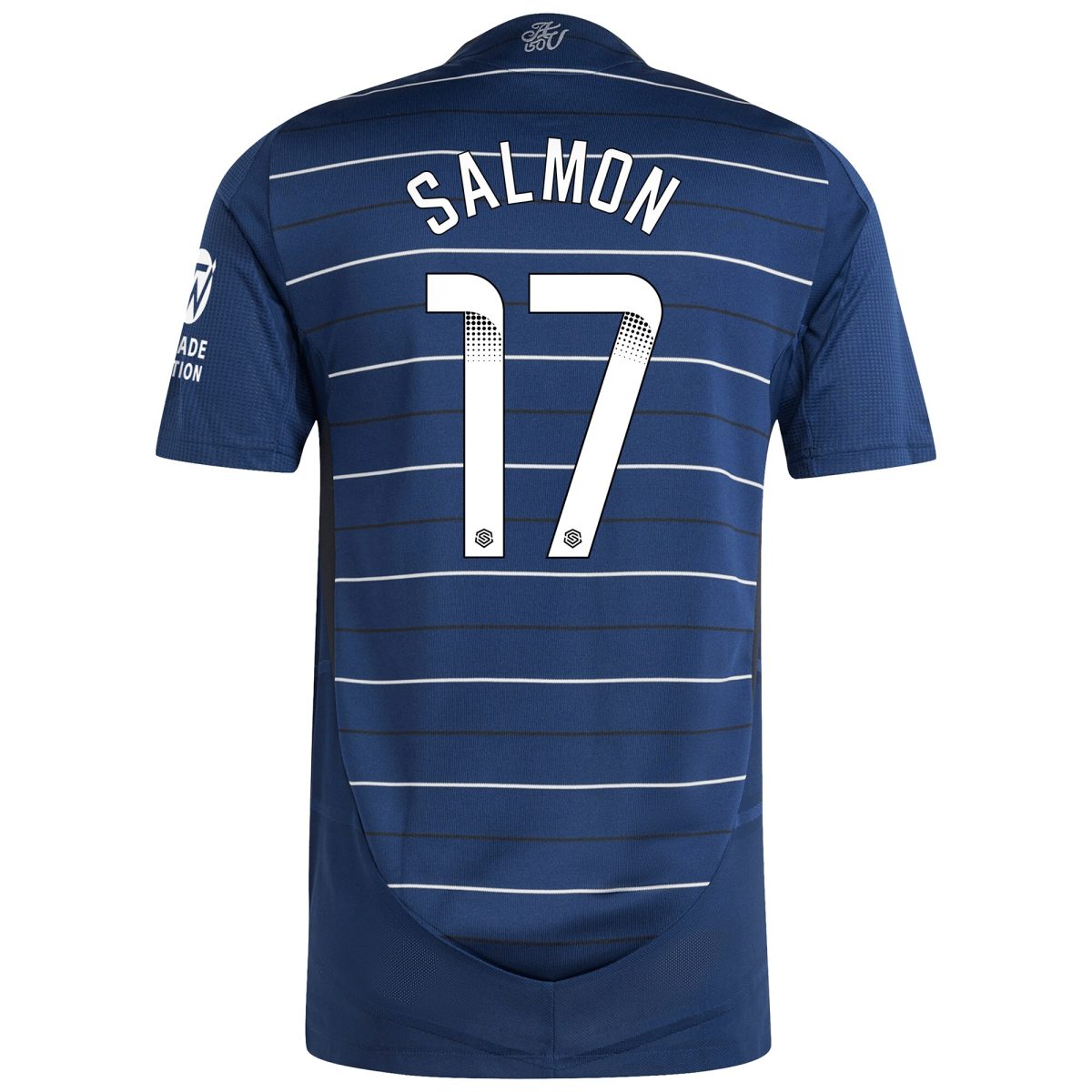 Aston Villa Shirts - aston villa wsl adidas third authentic shirt 2024-25 with salmon 17 printing Collection of Official Fan Gear