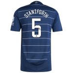 Aston Villa Shirts - aston villa wsl adidas third authentic shirt 2024-25 with staniforth 5 printing Collection of Official Fan Gear