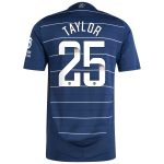 Aston Villa Shirts - aston villa wsl adidas third authentic shirt 2024-25 with taylor 25 printing Collection of Official Fan Gear