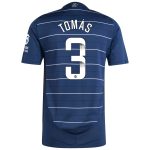 Aston Villa Shirts - aston villa wsl adidas third authentic shirt 2024-25 with tomás 3 printing Collection of Official Fan Gear