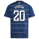Aston Villa Shirts - aston villa wsl adidas third shirt 2024-25 – kids with hanson 20 printing Collection of Official Fan Gear
