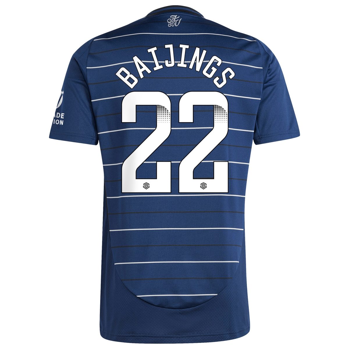 Aston Villa Shirts - aston villa wsl adidas third shirt 2024-25 with baijings 22 printing Collection of Official Fan Gear