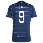 Aston Villa Shirts - aston villa wsl adidas third shirt 2024-25 with daly 9 printing Collection of Official Fan Gear