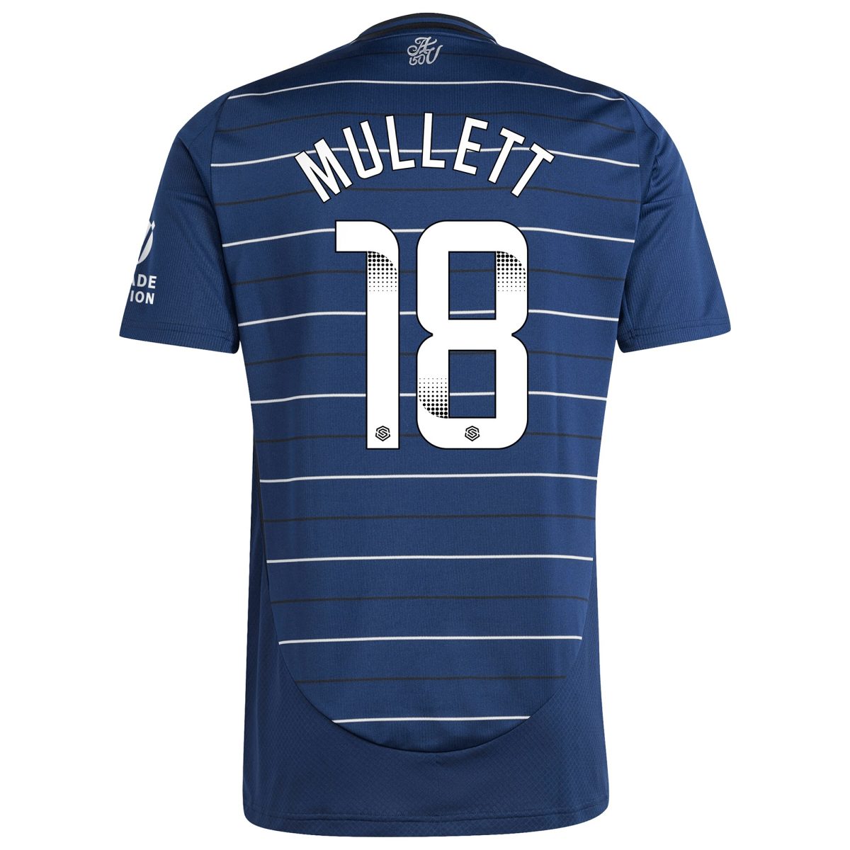 Aston Villa Shirts - aston villa wsl adidas third shirt 2024-25 with mullett 18 printing Collection of Official Fan Gear