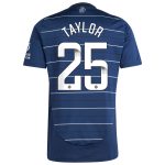 Aston Villa Shirts - aston villa wsl adidas third shirt 2024-25 with taylor 25 printing Collection of Official Fan Gear