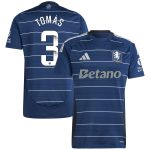 Aston Villa Shirts - aston villa wsl adidas third shirt 2024-25 with tomás 3 printing Collection of Official Fan Gear
