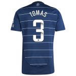 Aston Villa Shirts - aston villa wsl adidas third shirt 2024-25 with tomás 3 printing Collection of Official Fan Gear