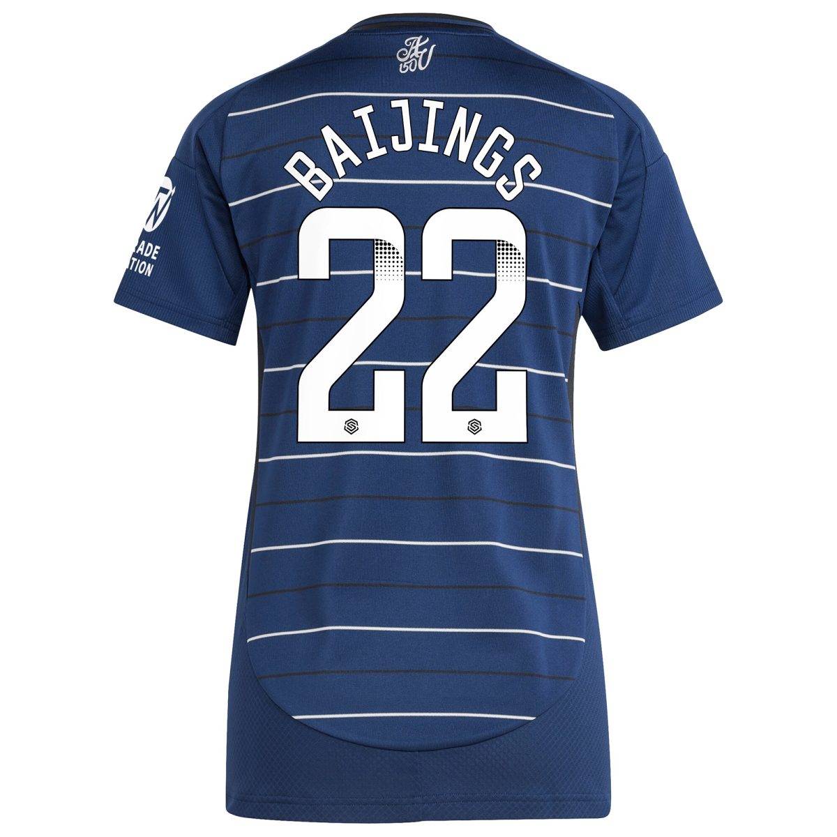 Aston Villa Shirts - aston villa wsl adidas third shirt 2024-25 – womens with baijings 22 printing Collection of Official Fan Gear