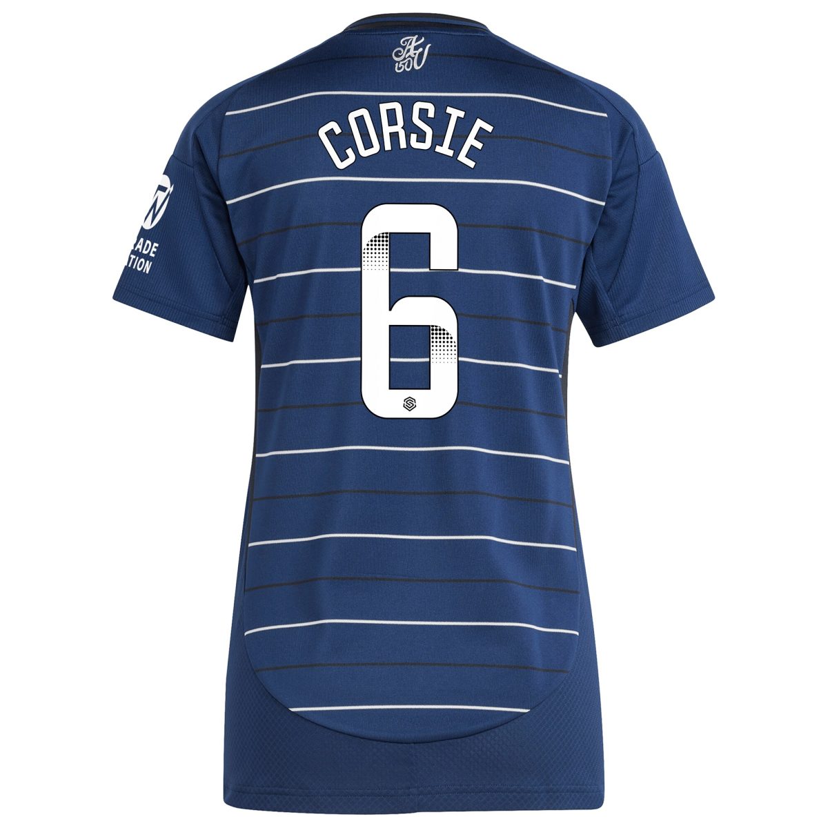Aston Villa Shirts - aston villa wsl adidas third shirt 2024-25 – womens with corsie 6 printing Collection of Official Fan Gear