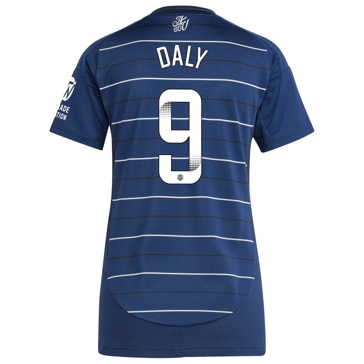Aston Villa Shirts - aston villa wsl adidas third shirt 2024-25 – womens with daly 9 printing Collection of Official Fan Gear