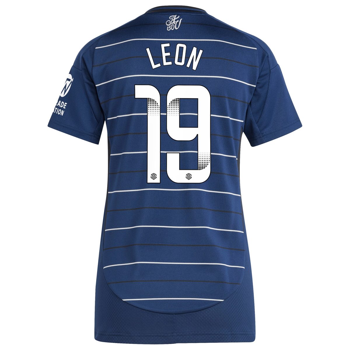 Aston Villa Shirts - aston villa wsl adidas third shirt 2024-25 – womens with leon 19 printing Collection of Official Fan Gear