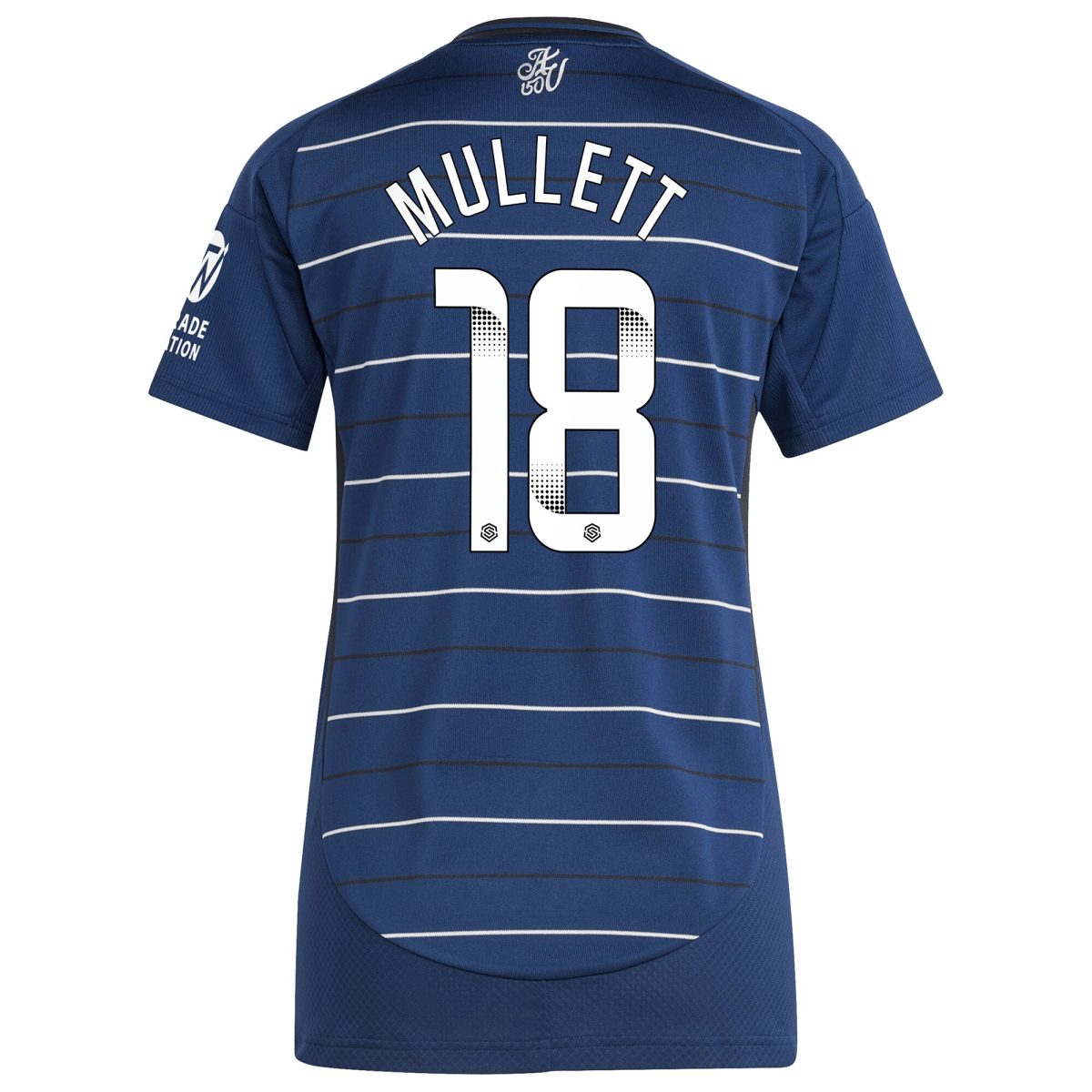 Aston Villa Shirts - aston villa wsl adidas third shirt 2024-25 – womens with mullett 18 printing Collection of Official Fan Gear