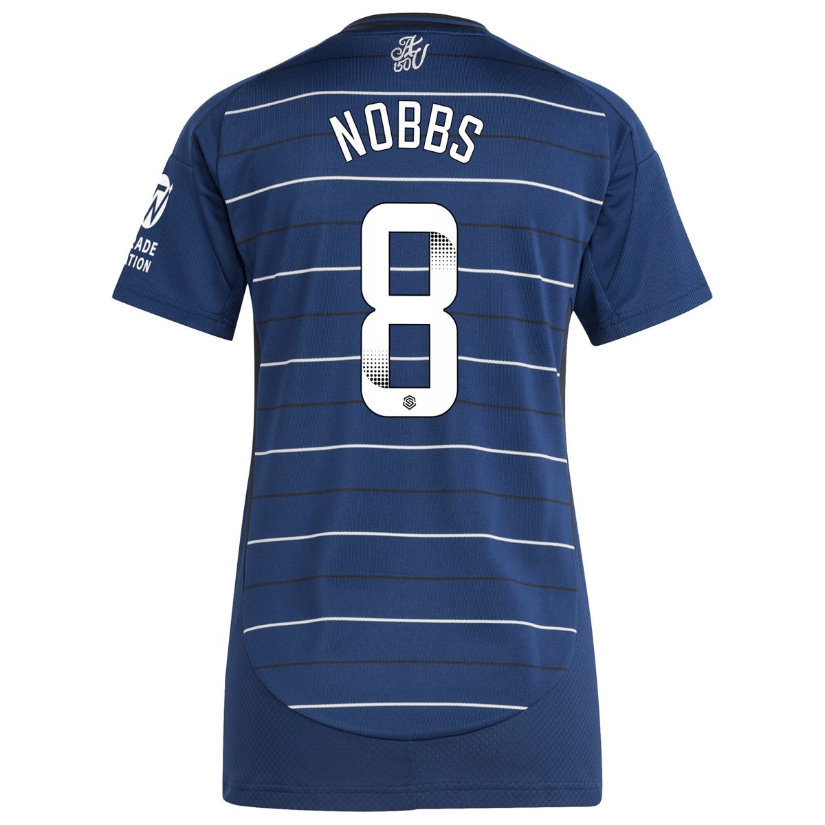 Aston Villa Shirts - aston villa wsl adidas third shirt 2024-25 – womens with nobbs 8 printing Collection of Official Fan Gear