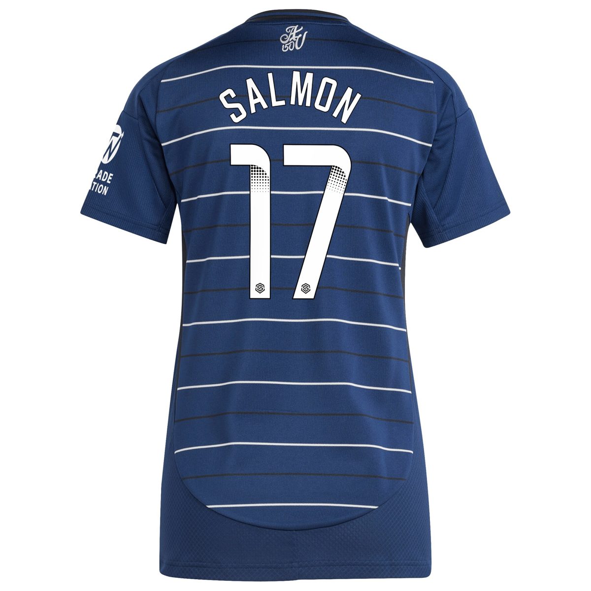 Aston Villa Shirts - aston villa wsl adidas third shirt 2024-25 – womens with salmon 17 printing Collection of Official Fan Gear