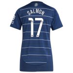 Aston Villa Shirts - aston villa wsl adidas third shirt 2024-25 – womens with salmon 17 printing Collection of Official Fan Gear