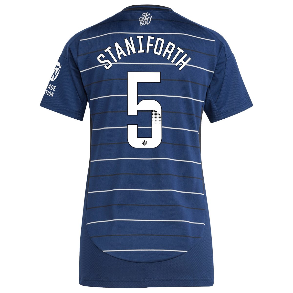 Aston Villa Shirts - aston villa wsl adidas third shirt 2024-25 – womens with staniforth 5 printing Collection of Official Fan Gear