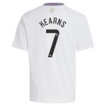 Aston Villa Shirts - aston villa wsl away shirt 2024-25 – kids with kearns 7 printing Collection of Official Fan Gear